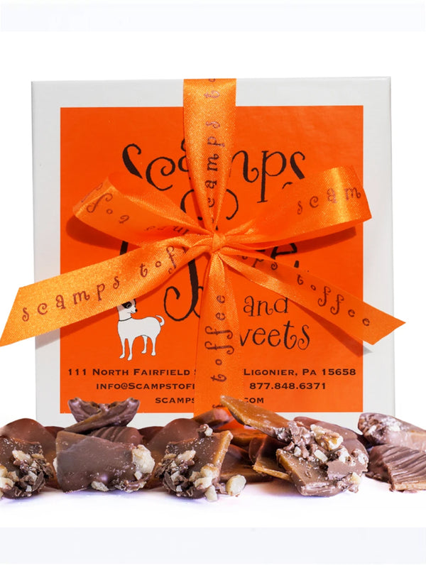 Scamps Toffee Milk Chocolate Toffee Box