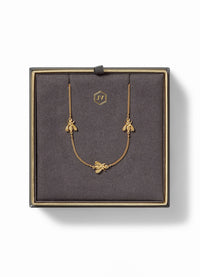 Julie Voss Bee Delicate Station Necklace