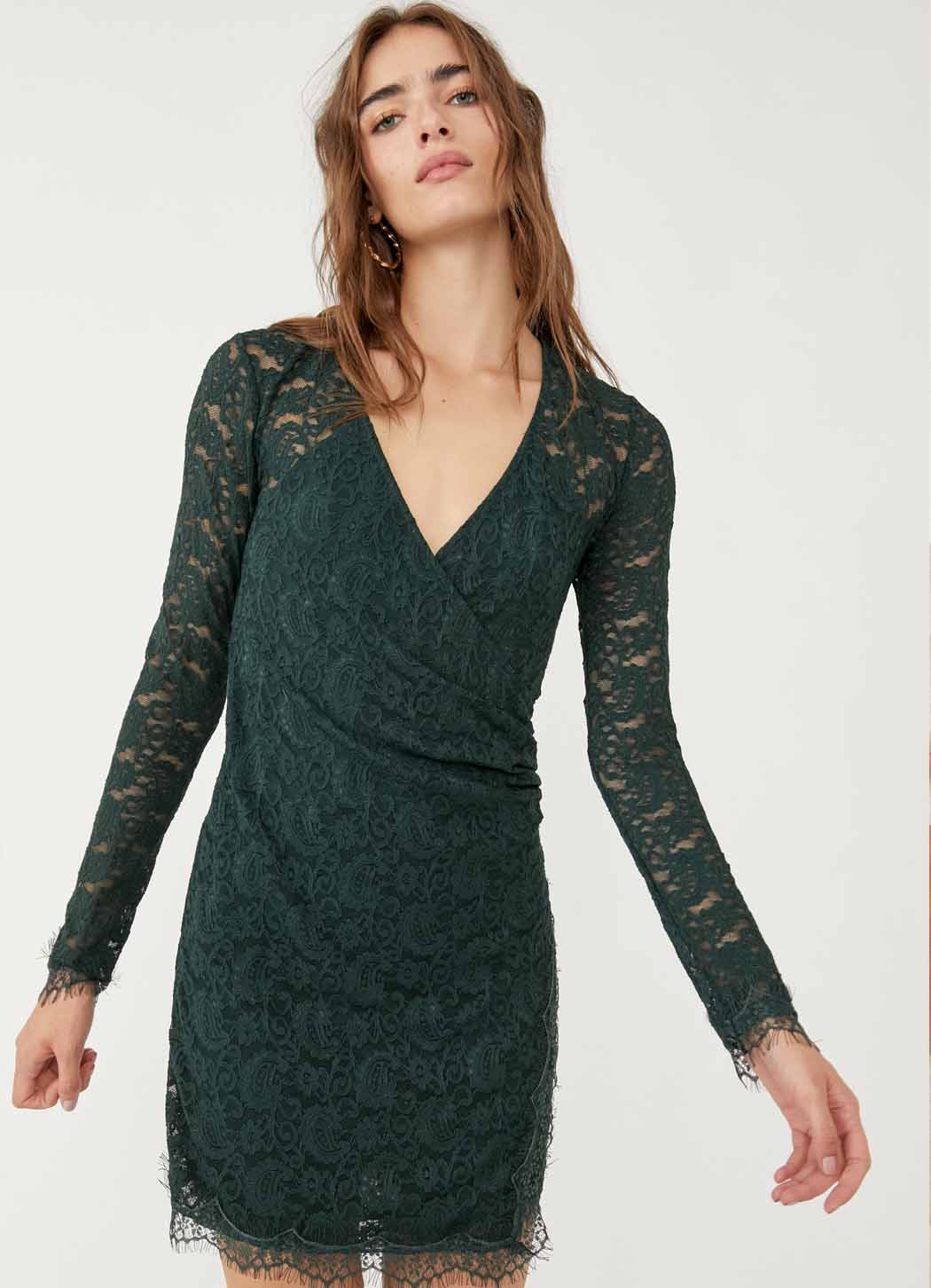 Free People Pearl Lace Mini