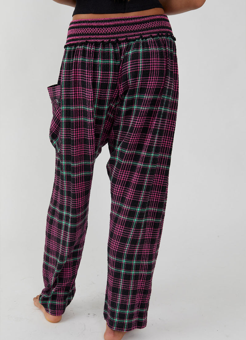 Free People Plaid About You Pants