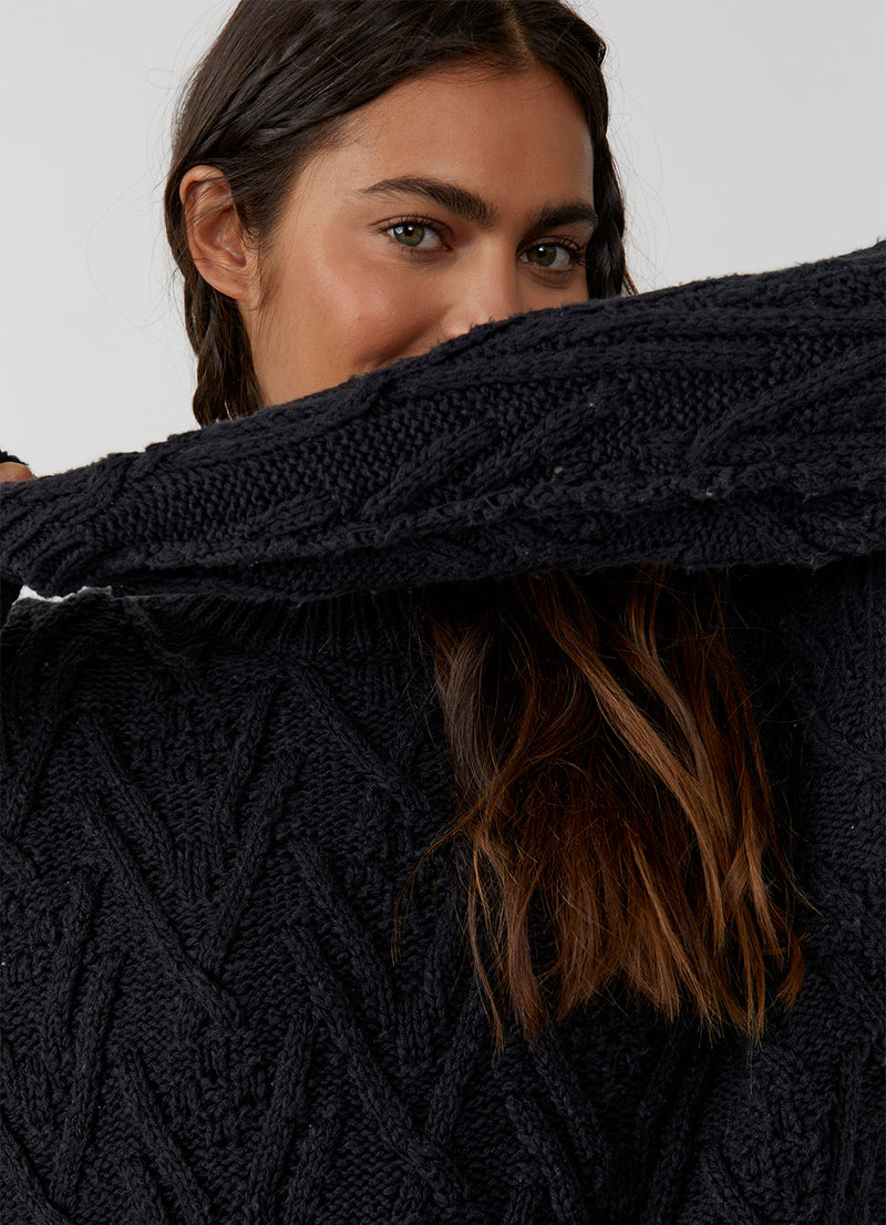 Free People Isla Cable Tunic