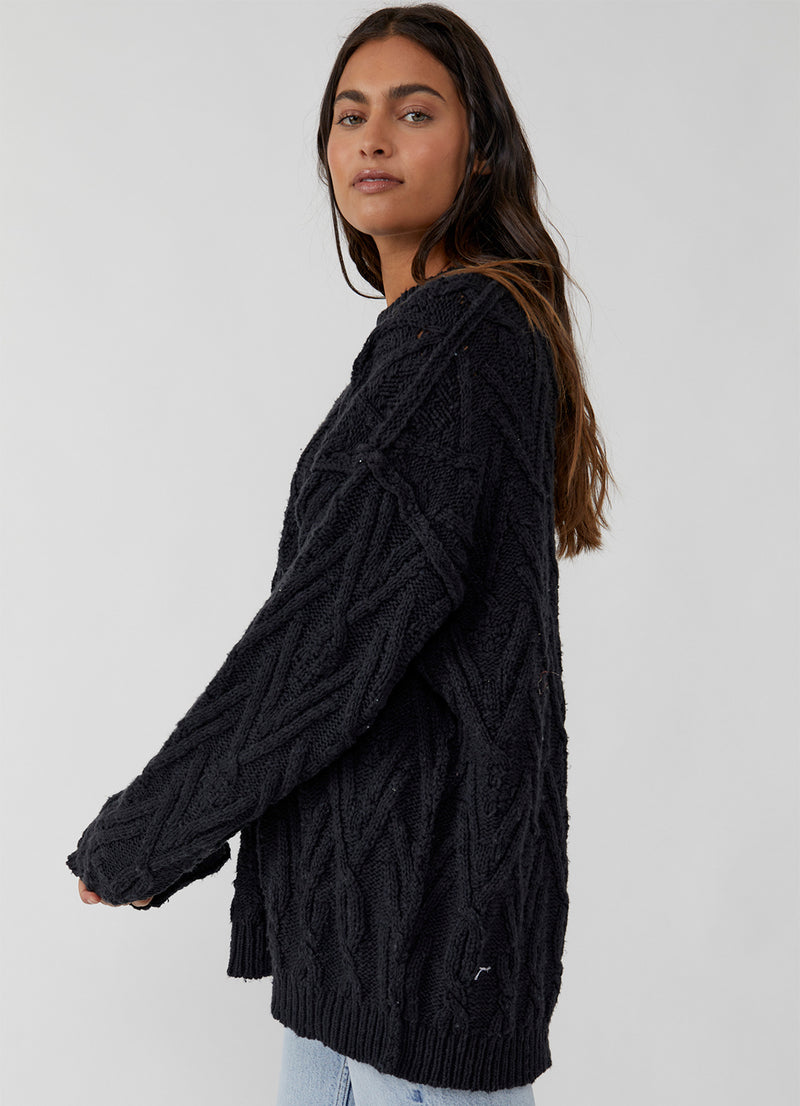 Free People Isla Cable Tunic