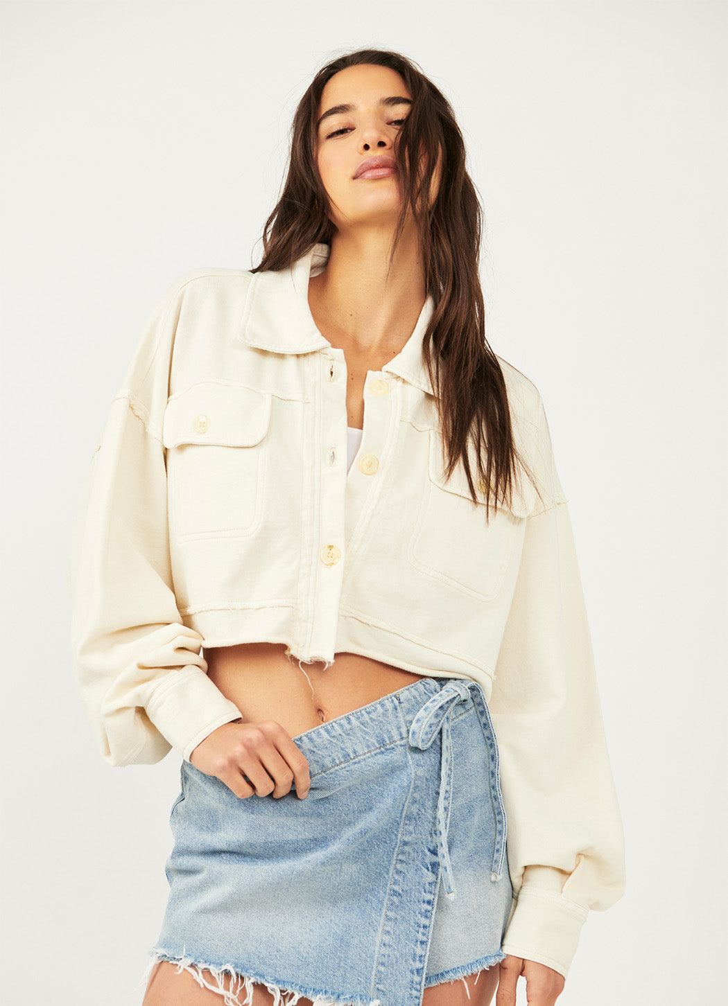 Free People Saturday Shirt Jacket