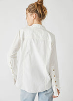 Free People Mackenzie Solid Poplin