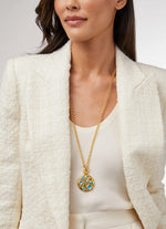 Julie Vos Antonia Mosaic Pendant