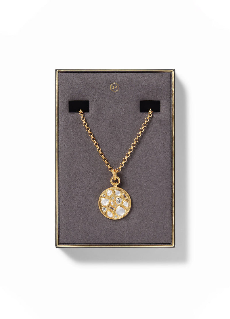 Julie Vos Antonia Mosaic Pendant