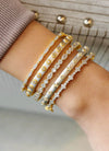 Freida Rothman Signature Mixed Shaped Hinge Bangle