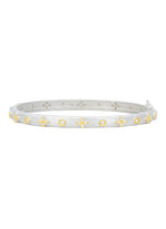 Freida Rothman Clover Hinge Bangle