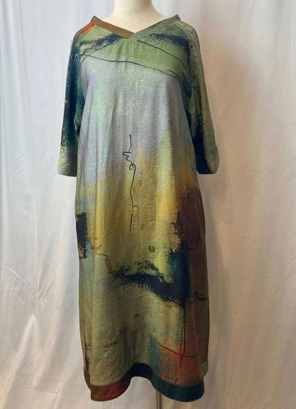 3 Potato Reversible Short Sleeve Dress