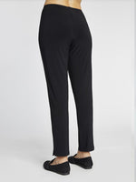 Sympli Lux Narrow Pant Midi Black