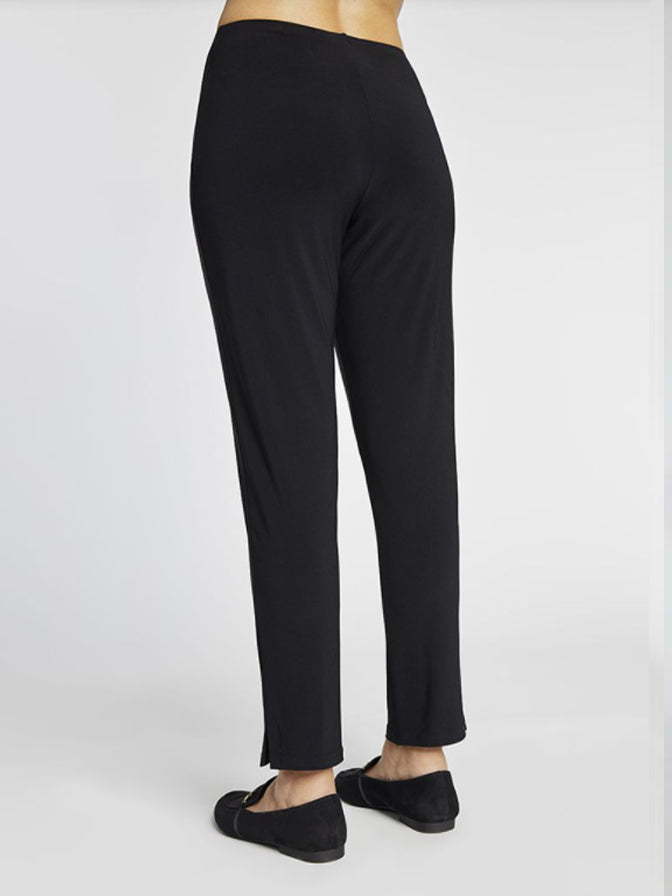 Sympli Lux Narrow Pant Midi Black