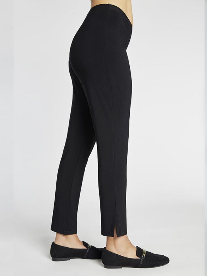 Sympli Lux Narrow Pant Midi Black
