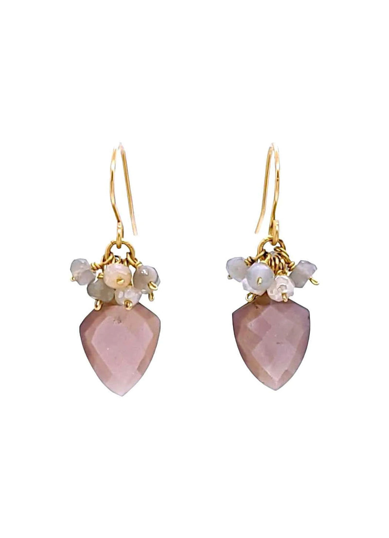 Calliope Arrowhead Cluster Earrings