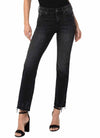 Liverpool Sadie Straight w/ Distressed Hem Jean
