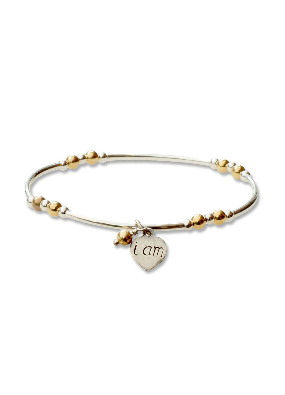 Blessing Bracelet Sterling Silver and Gold Filled Intentional Bracelet