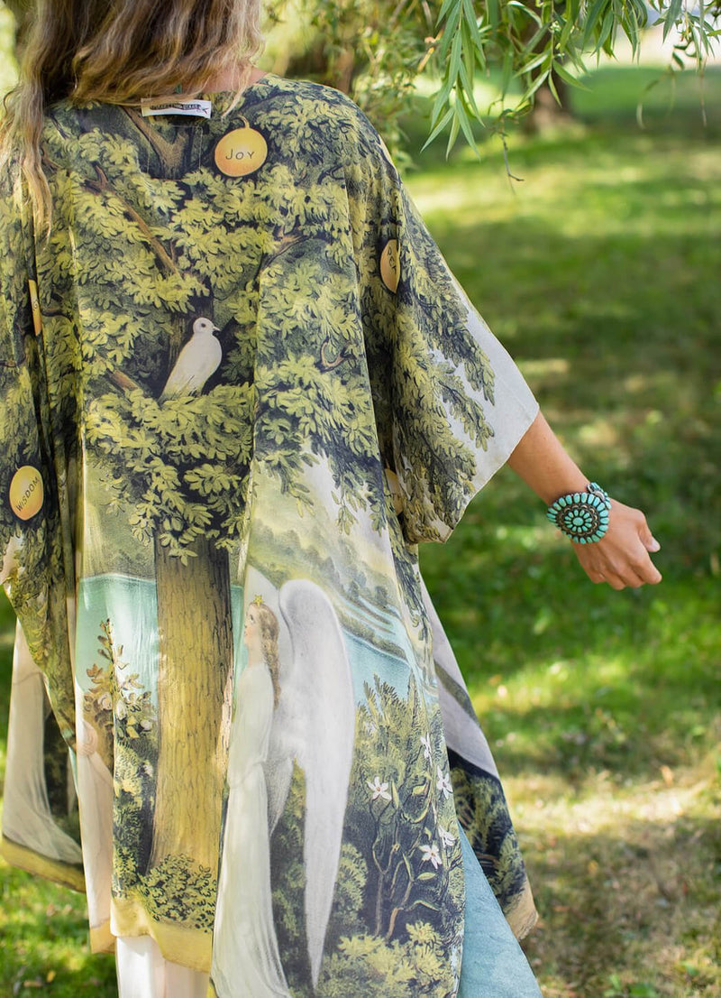 Market of Stars Tree of Life Starduster Bamboo Bohemian Kimono