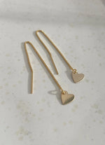 Token Jewelry Heart Charm Threaders