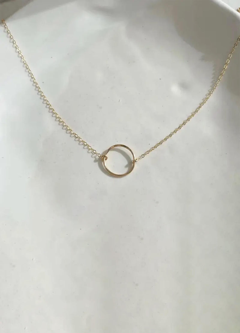 Token Jewelry Eternity Necklace