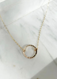 Token Jewelry Sunburst Necklace