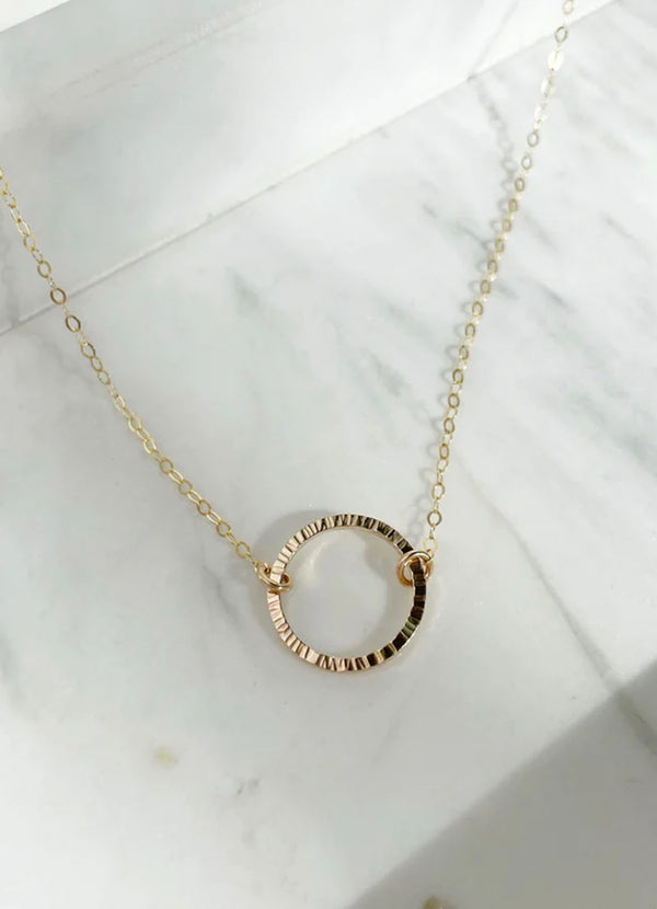 Token Jewelry Sunburst Necklace