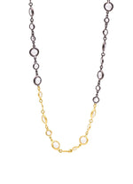 Freida Rothman Illuminating Two-Tone Long Necklace