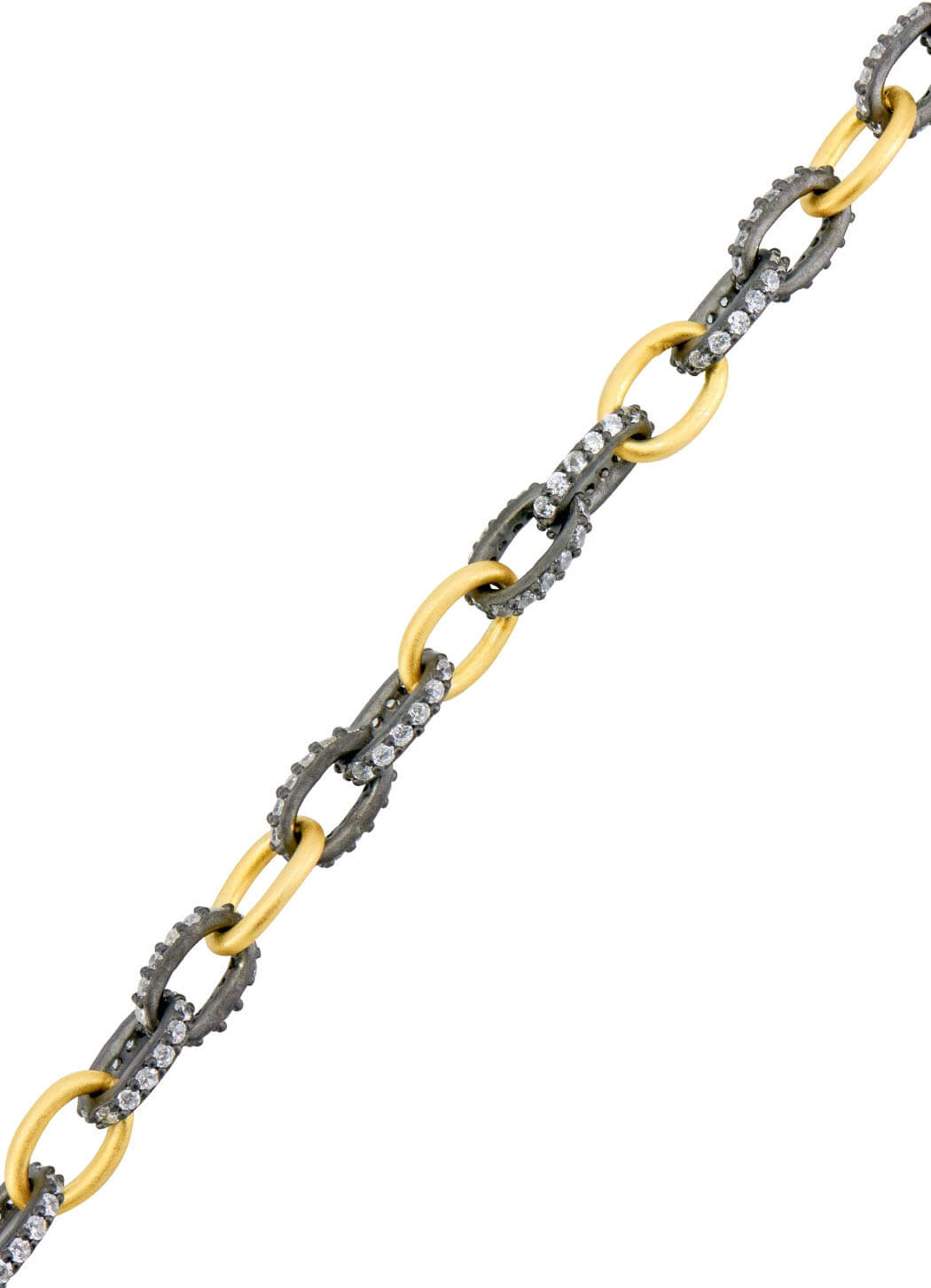 Freida Rothman Alternating Chain Link Bracelet