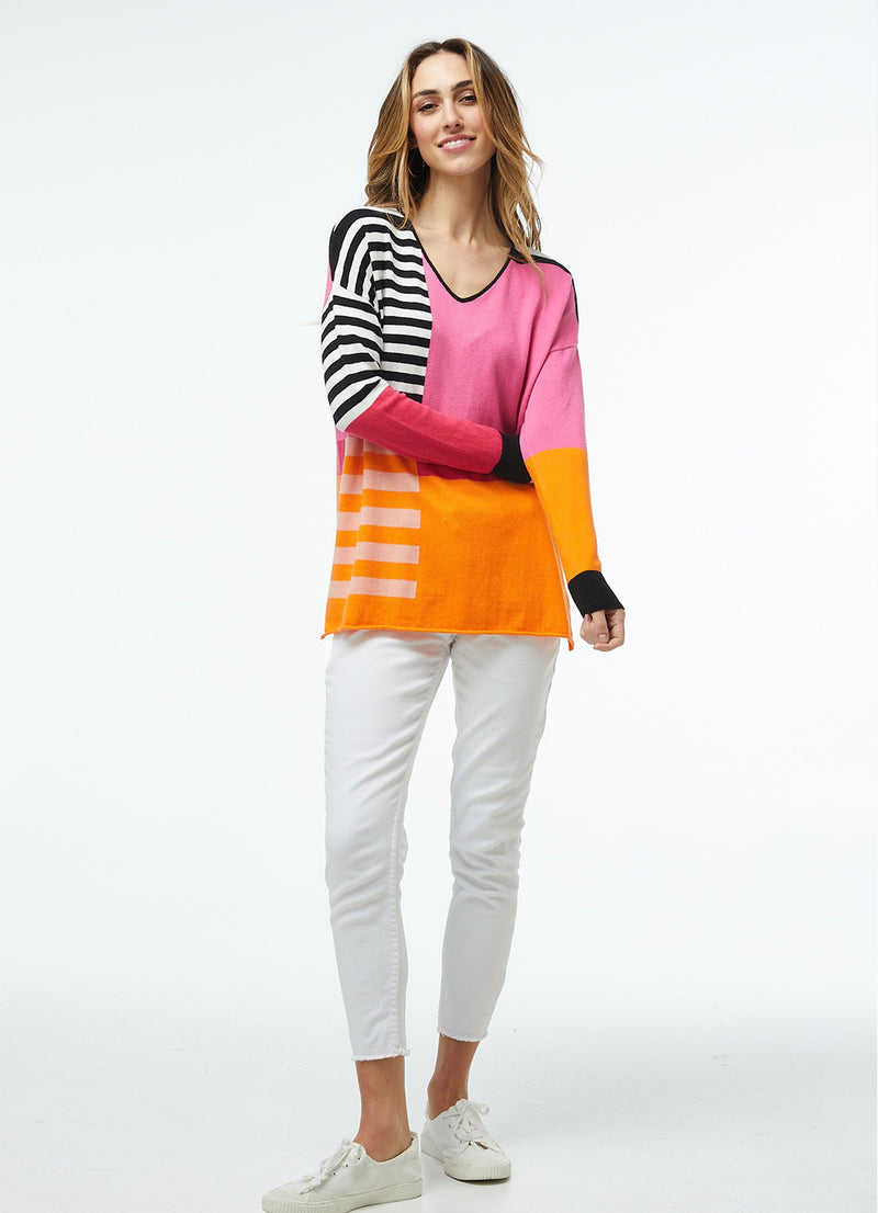 Zaket & Plover Fun Stripe Sweater