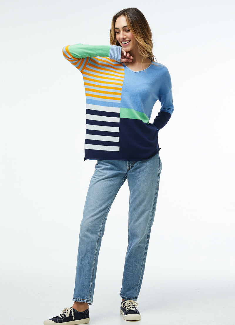 Zaket & Plover Fun Stripe Sweater