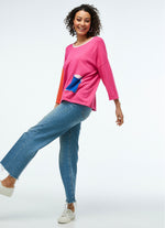 Zaket & Plover Embroidered Pocket Sweater