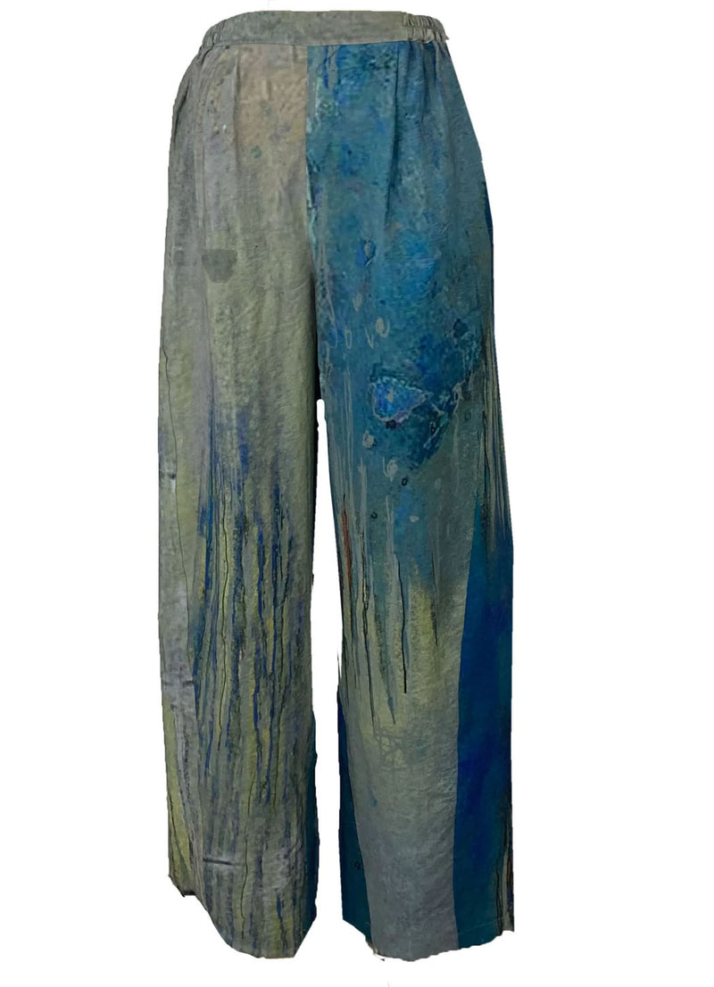 3 Potato Artistic Pant - Blue