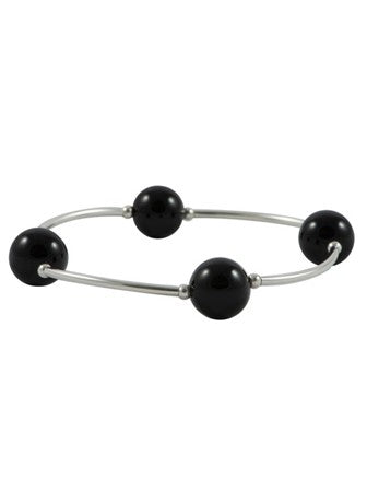Blessing Bracelet in Onyx 12mm Beads