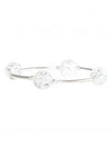 Blessing Bracelet in Snowflake Quartz 12mm Beads