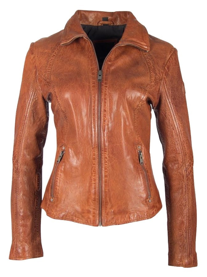 Mauritius Else Jacket in Cognac