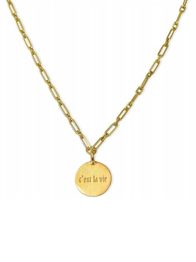 ELECTRIC PICKS MERCI NECKLACE 