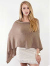 Alashan Cashmere Poncho in Natural