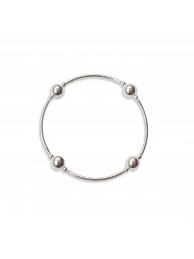 Blessing Bracelet in Sterling Silver 8mm Beads