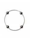 Blessing Bracelet Graphite Pearl Smaller Bead 