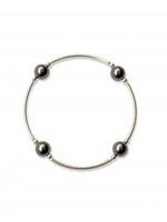 Blessing Bracelet Graphite Pearl Smaller Bead 