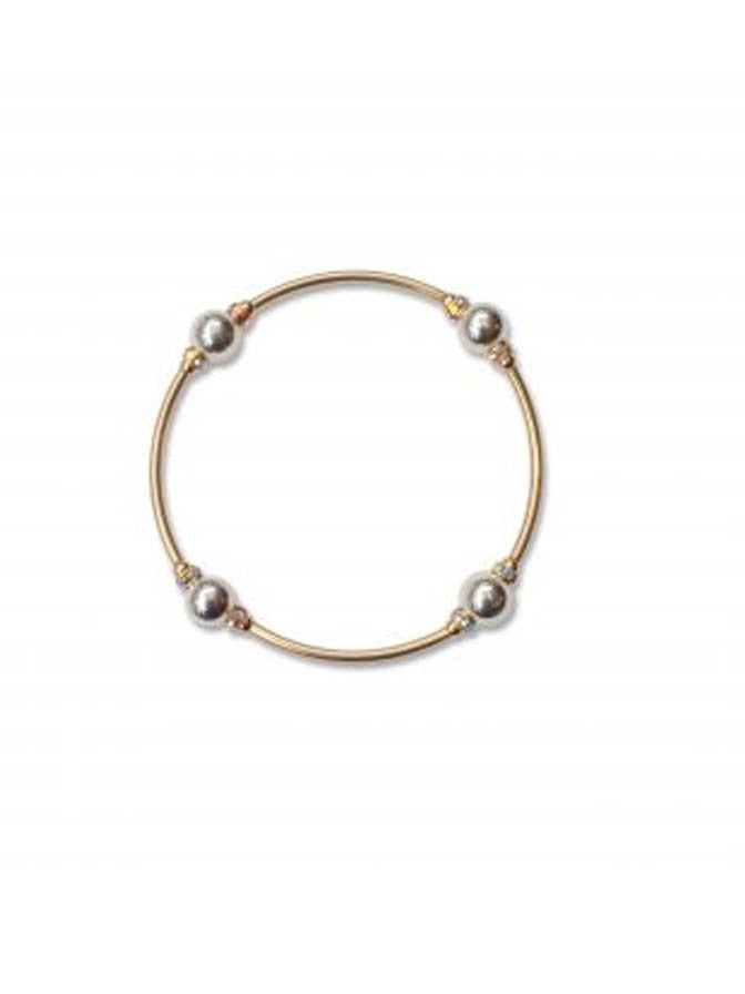 BLessing Bracelet in Gold and Silver - Smaller Bead