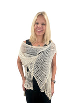 B&K Moda Distressed Knit Wrap
