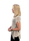 B&K Moda Distressed Knit Wrap
