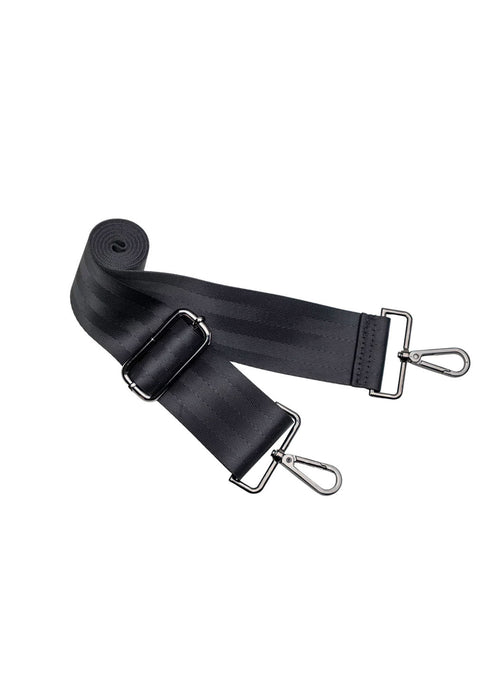 WanderFull Black Matte Crossbody HydroBag with Black Strap
