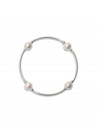 Blessing Bracelet in White Pearl 8mm Beads